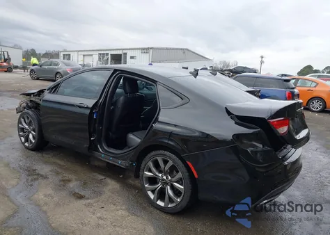 2015 Chrysler 200 S from USA, damaged, VIN 1C3CCCBB8FN716052